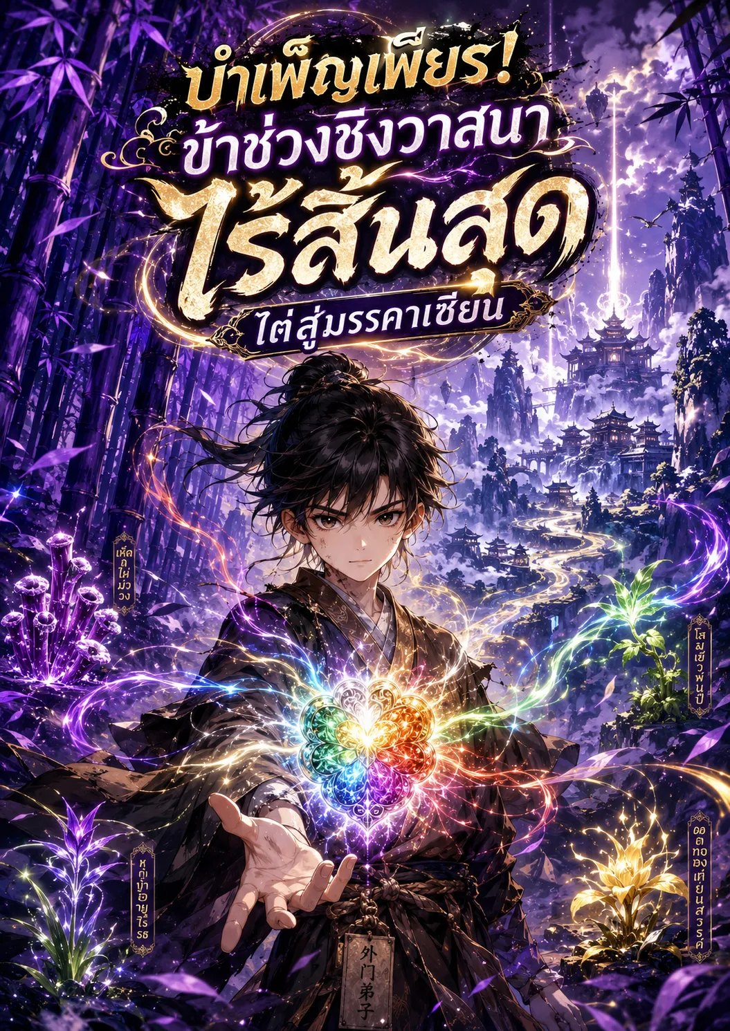 ปก บําเพ็ญเพียร! ข้าช่วงชิงวาสนาไร้สิ้นสุดไต่สู่มรรคาเซียน
