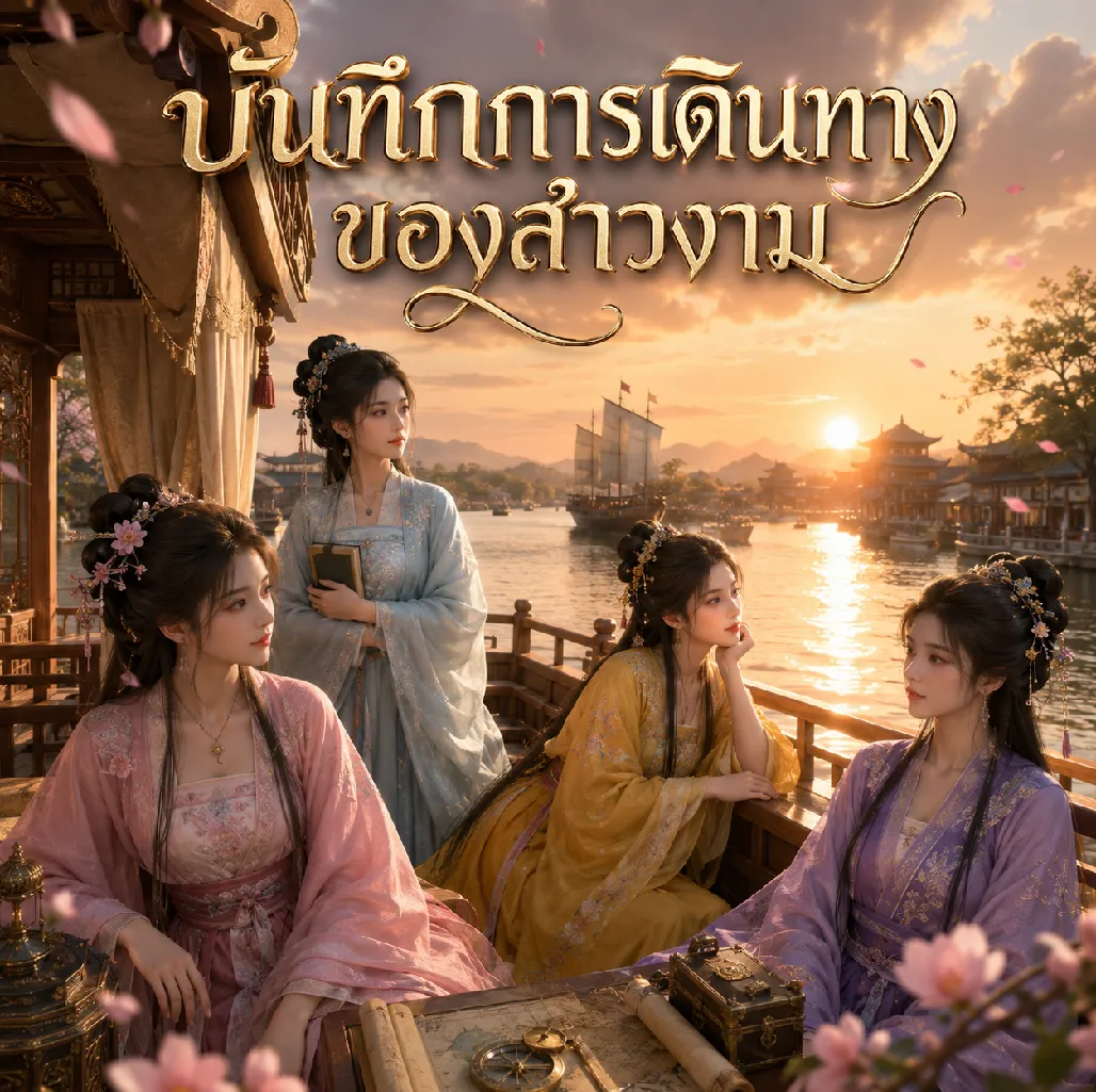 ปก บันทึกการเดินทางของสาวงาม