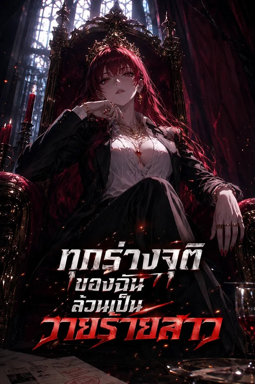 ปก ทุกร่างจุติของฉันล้วนเป็นวายร้ายสาว