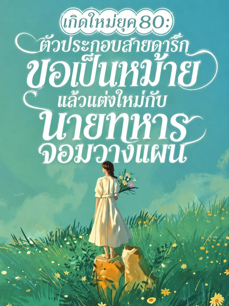 ปก (จบแล้ว) เกิดใหม่ยุค 80: ตัวประกอบสายดาร์กขอเป็นหม้าย แล้วแต่งใหม่กับนายทหารจอมวางแผน