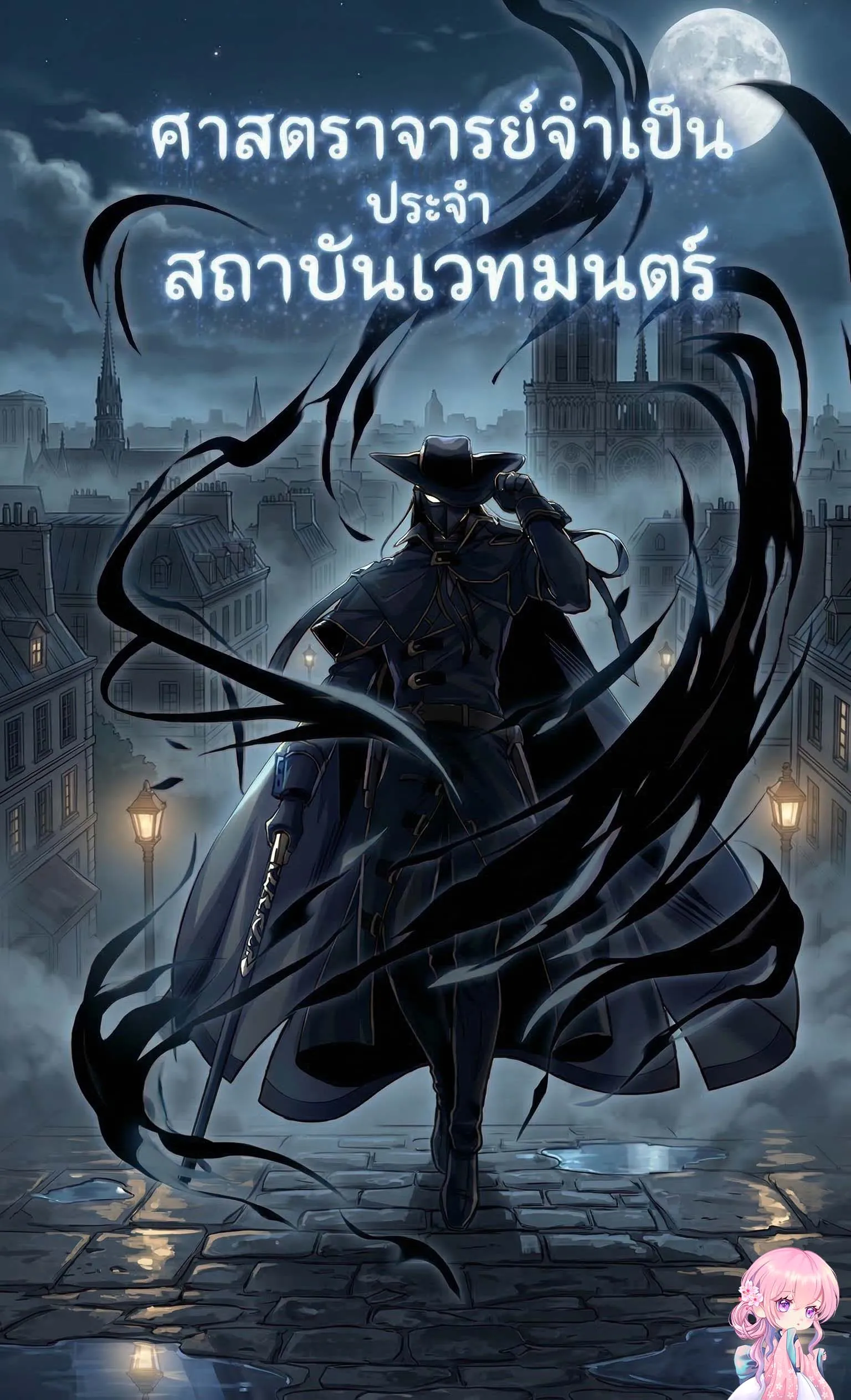 ปก ศาสตราจารย์จําเป็นประจําสถาบันเวทมนตร์