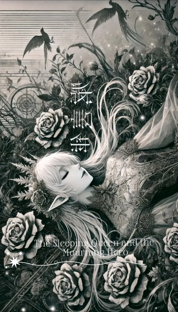 ปก The Sleeping Queen and the Mourning Hero