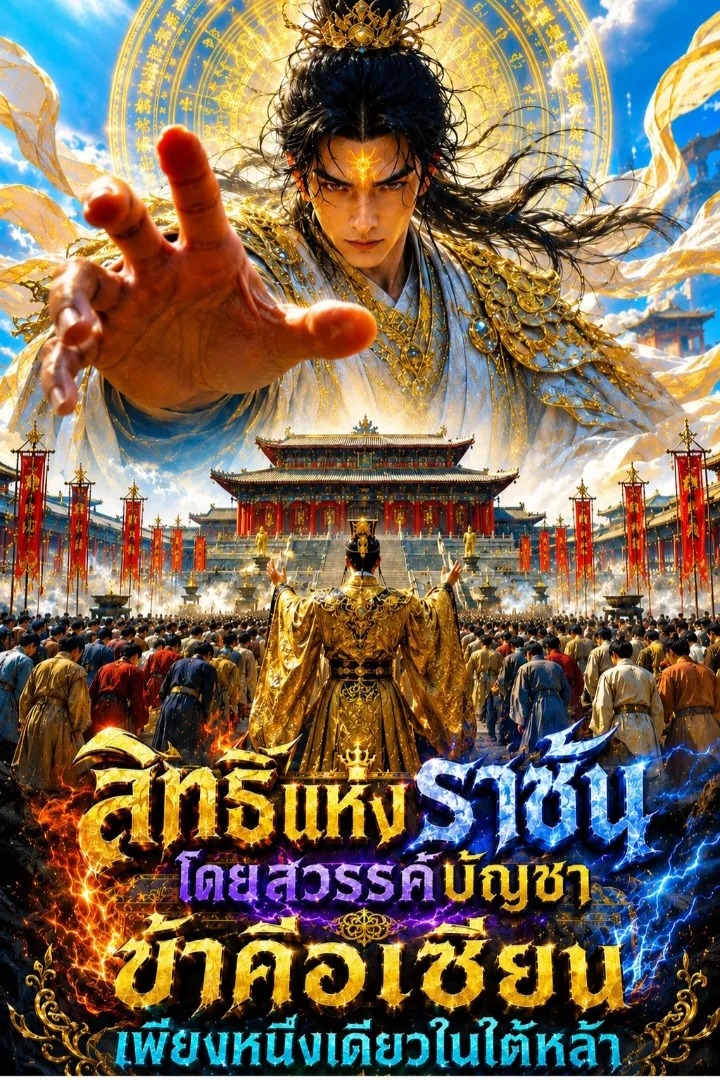 ปก สิทธิ์แห่งราชันโดยสวรรค์บัญชา : ข้าคือเซียนเพียงหนึ่งเดียวในใต้หล้า