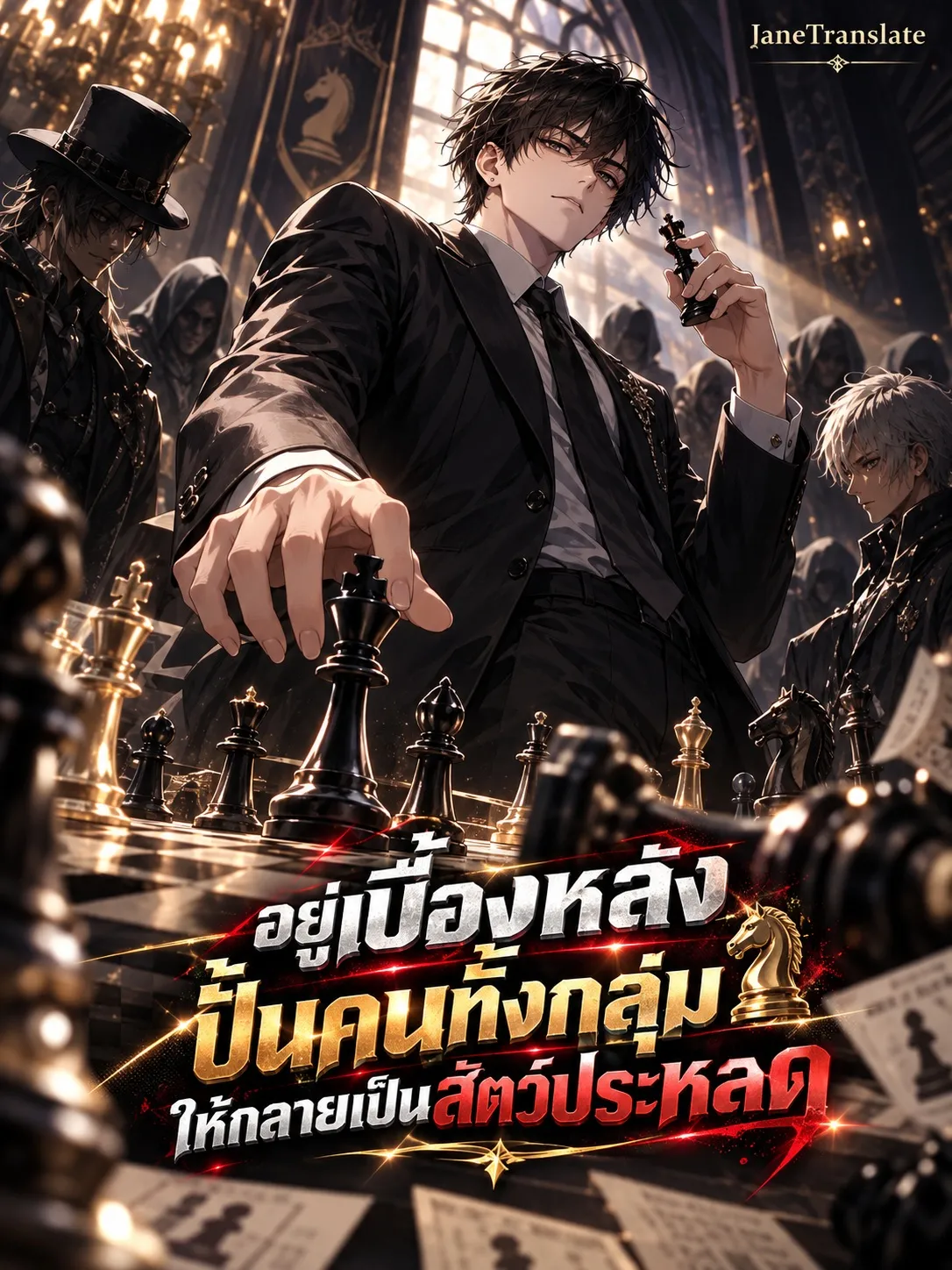 ปก อยู่เบื้องหลัง: ปั้นคนทั้งกลุ่มให้กลายเป็นสัตว์ประหลาด