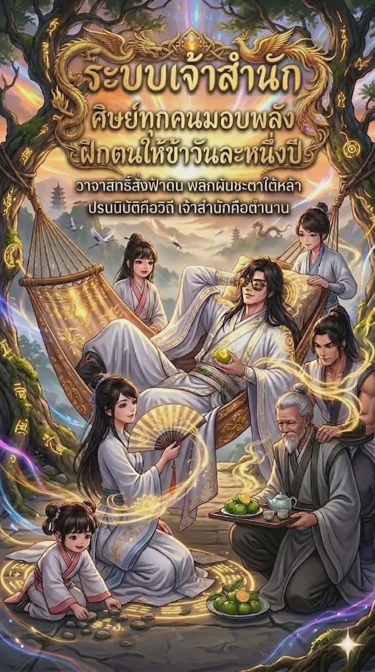 ปก ระบบสํานัก: ศิษย์ทุกคนมอบพลังฝึกตนให้ข้าวันละปี