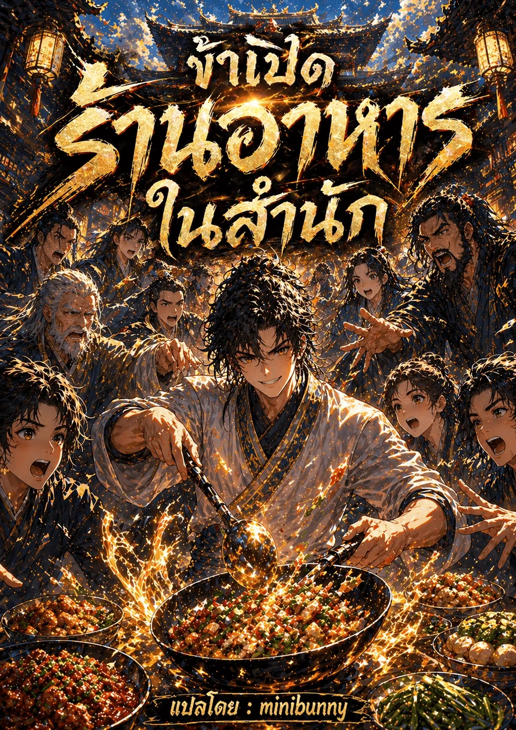ปก ข้าเปิดร้านอาหารในสํานัก