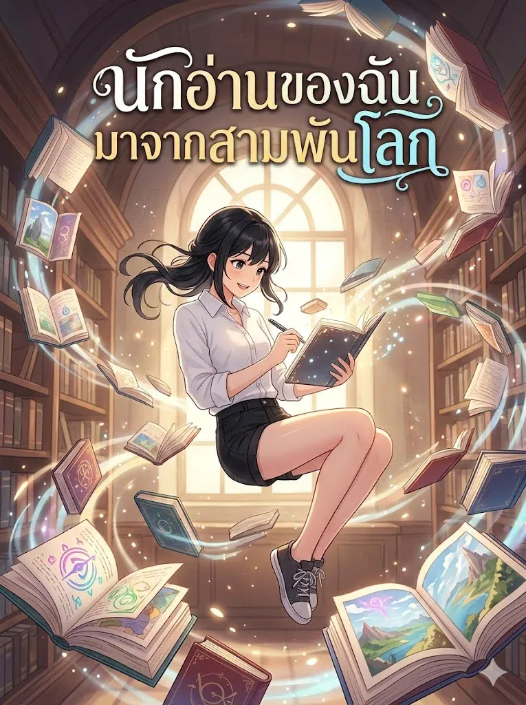 ปก นักอ่านของฉันมาจากสามพันโลก