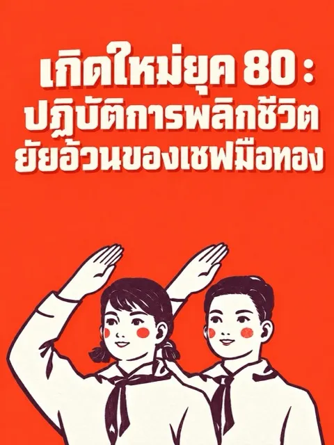ปก (จบแล้ว) เกิดใหม่ยุค 80 : ปฏิบัติการพลิกชีวิตยัยอ้วนของเชฟมือทอง