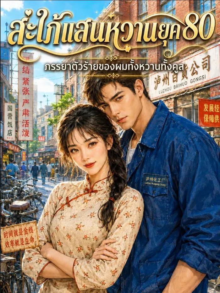 ปก (จบแล้ว) สะใภ้แสนหวานยุค 80: ภรรยาตัวร้ายของผมทั้งหวานทั้งคูล