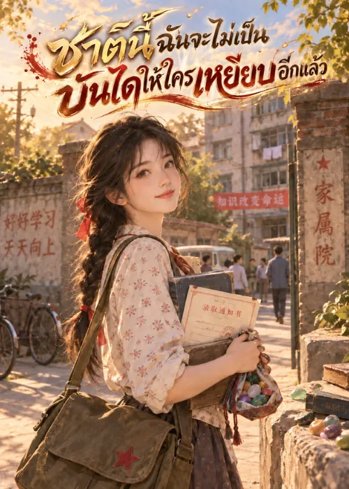 ปก ชาตินี้ฉันจะไม่เป็นบันไดให้ใครเหยียบอีกแล้ว
