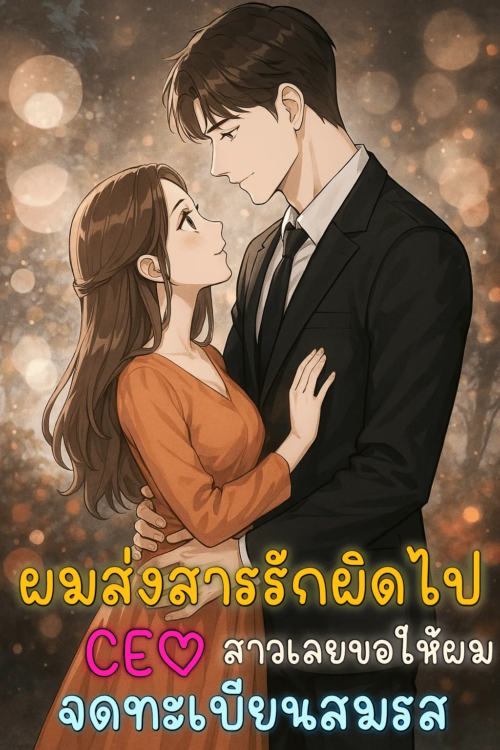 ปก ผมส่งสารรักผิดไป ซีอีโอสาวเลยขอให้ผมจดทะเบียนสมรส