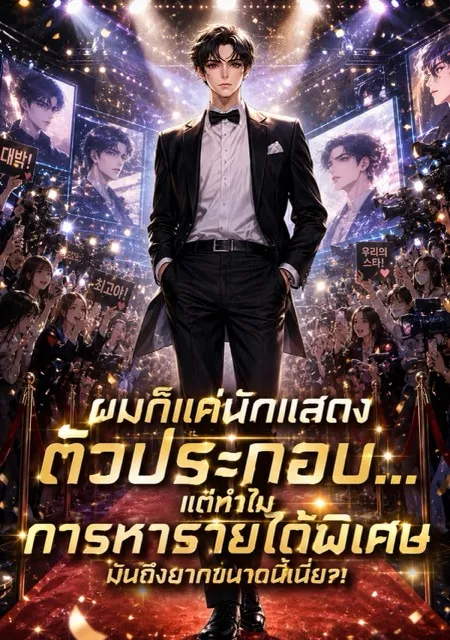 ปก (จบแล้ว) ผมก็แค่นักแสดงตัวประกอบ... แต่ทําไมการหารายได้พิเศษมันถึงยากขนาดนี้เนี่ย?!