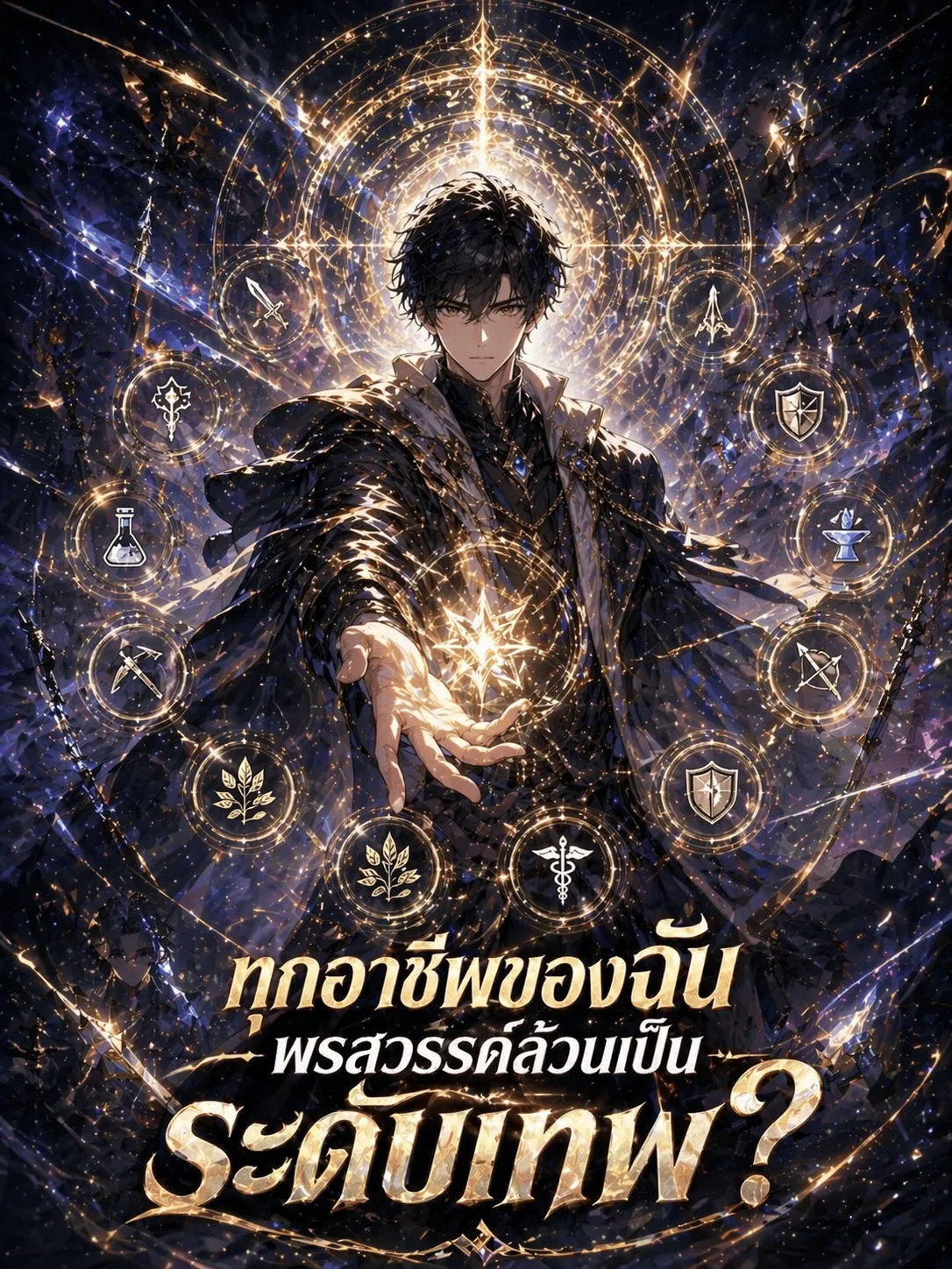 ปก ทุกอาชีพของฉัน พรสวรรค์ล้วนเป็นระดับเทพ?