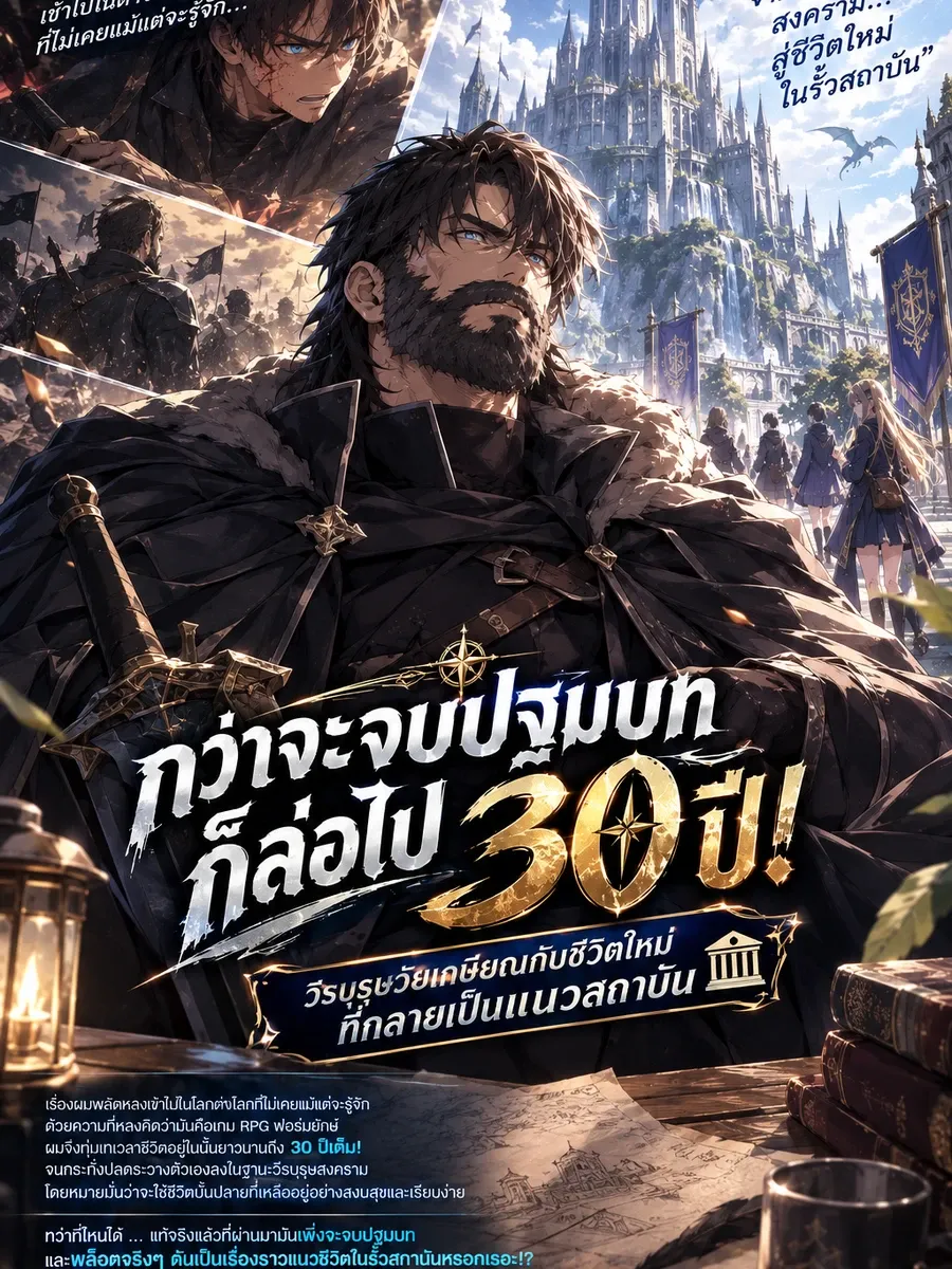 ปก กว่าจะจบปฐมบทก็ล่อไป 30 ปี! วีรบุรุษวัยเกษียณกับชีวิตใหม่ที่กลายเป็นแนวสถาบัน