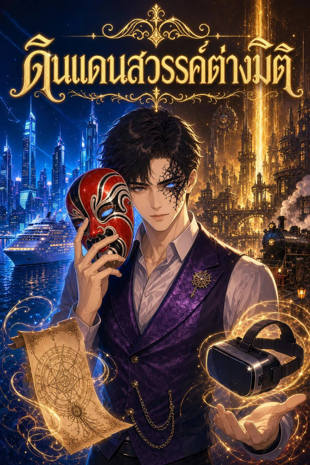ปก ดินแดนสวรรค์ต่างมิติ
