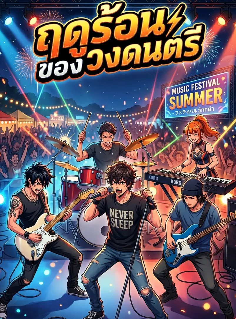 ปก ฤดูร้อนของวงดนตรี