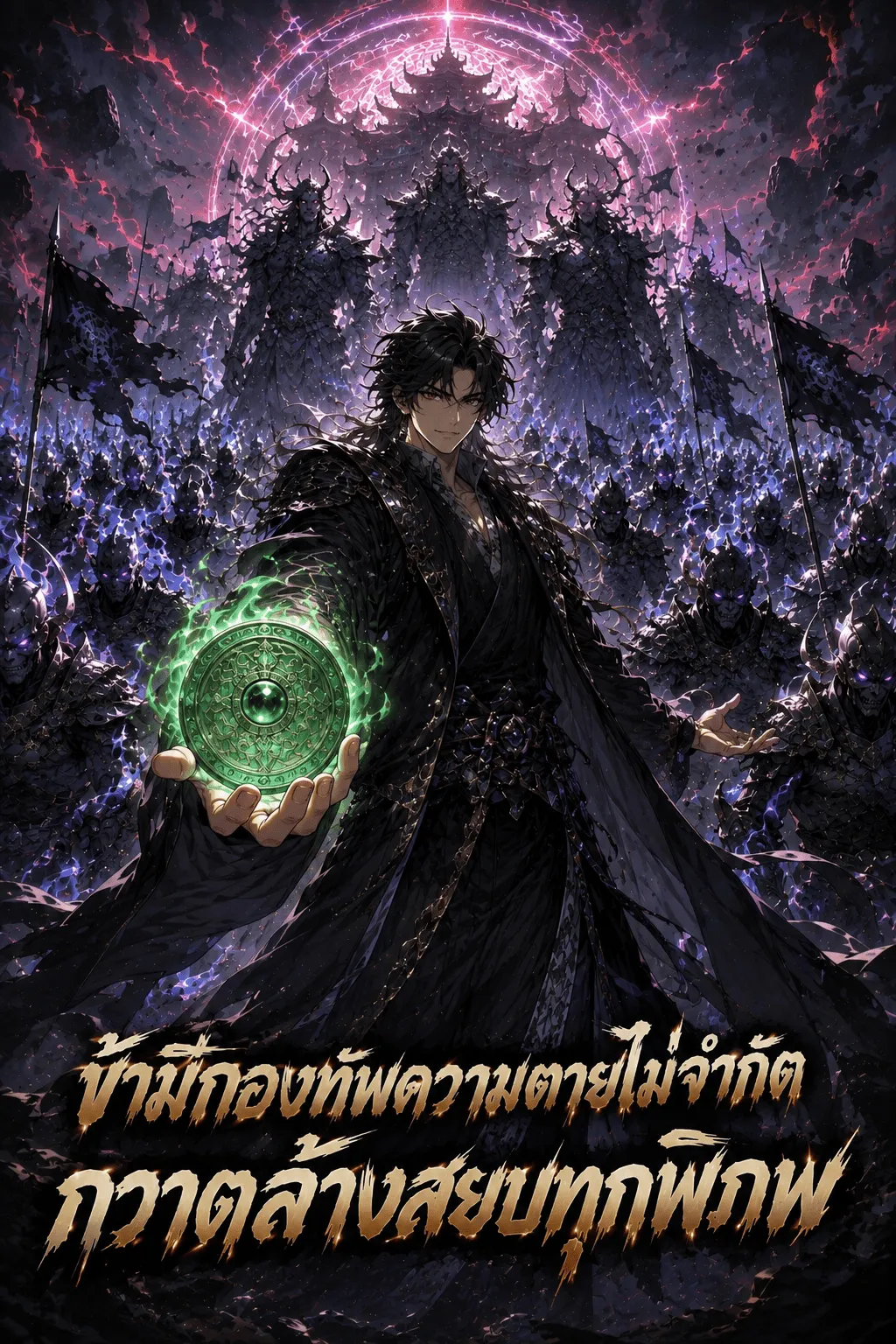 ปก ข้ามีกองทัพความตายไม่จํากัด กวาดล้างสยบทุกพิภพ