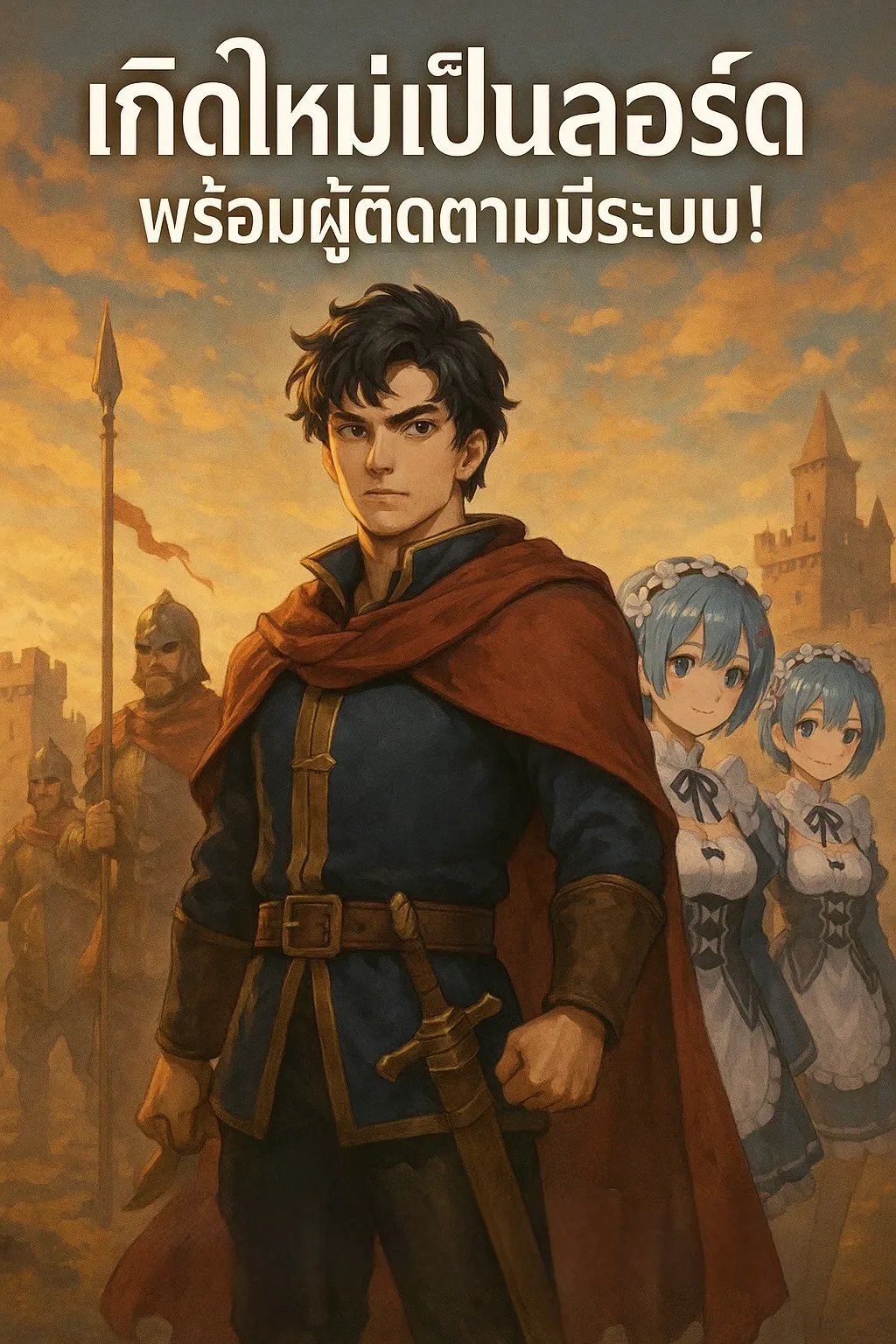 ปก เกิดใหม่เป็นลอร์ด พร้อมผู้ติดตามมีระบบ!