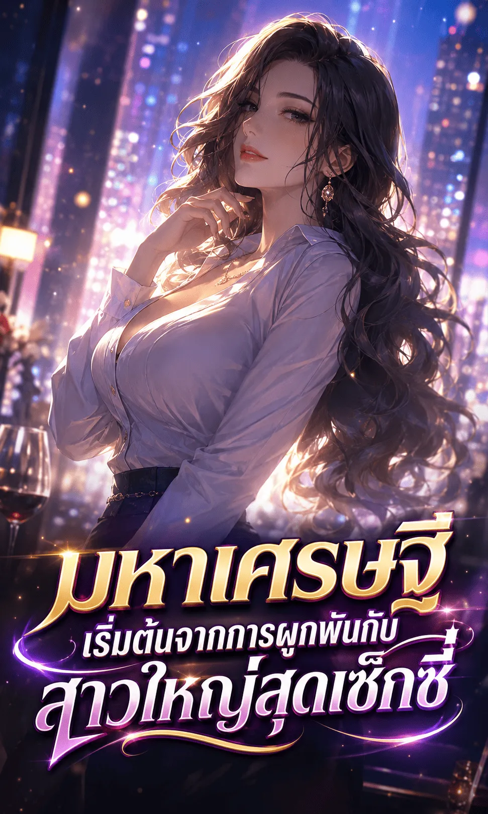 ปก มหาเศรษฐี เริ่มต้นจากการผูกพันกับสาวใหญ่สุดเซ็กซี่