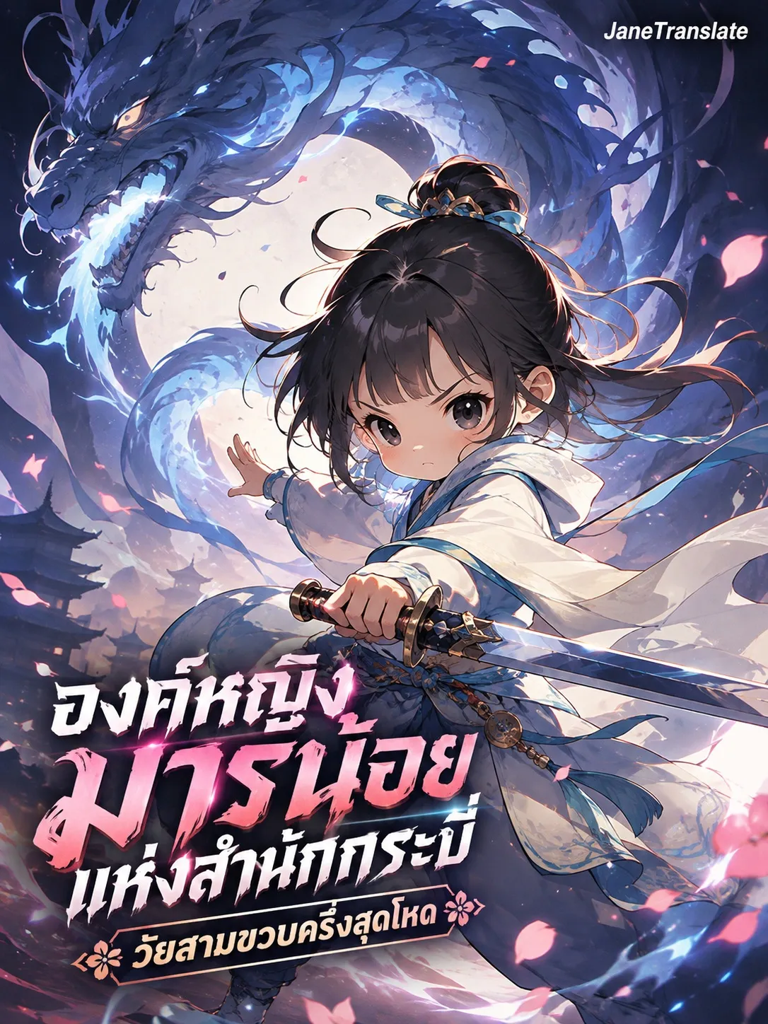 ปก องค์หญิงมารน้อยแห่งสํานักกระบี่ วัยสามขวบครึ่งสุดโหด
