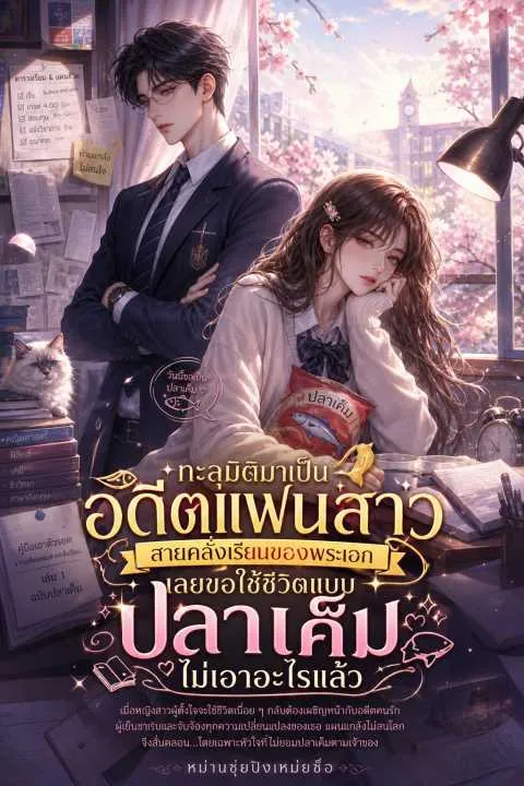 ปก ทะลุมิติมาเป็นอดีตแฟนสาวสายคลั่งเรียนของพระเอก เลยขอใช้ชีวิตแบบปลาเค็มไม่เอาอะไรแล้ว