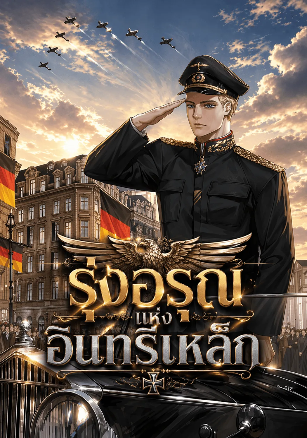 ปก รุ่งอรุณแห่งอินทรีเหล็ก