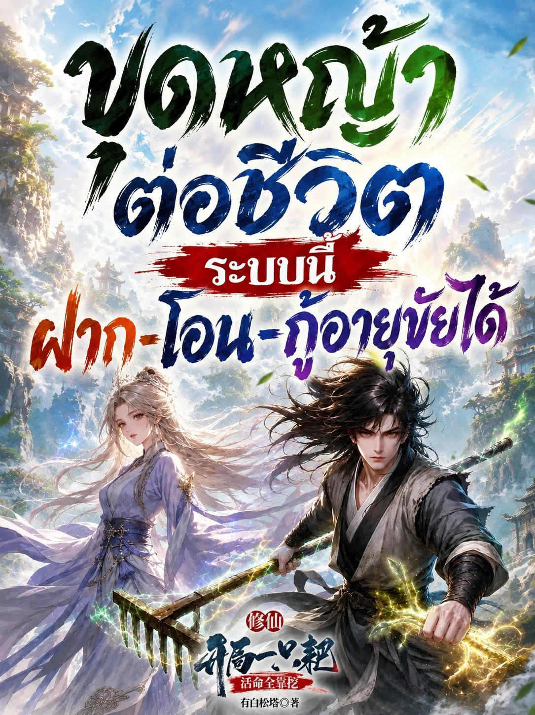 ปก ขุดหญ้าต่อชีวิต ระบบนี้ฝาก-โอน-กู้อายุขัยได้!
