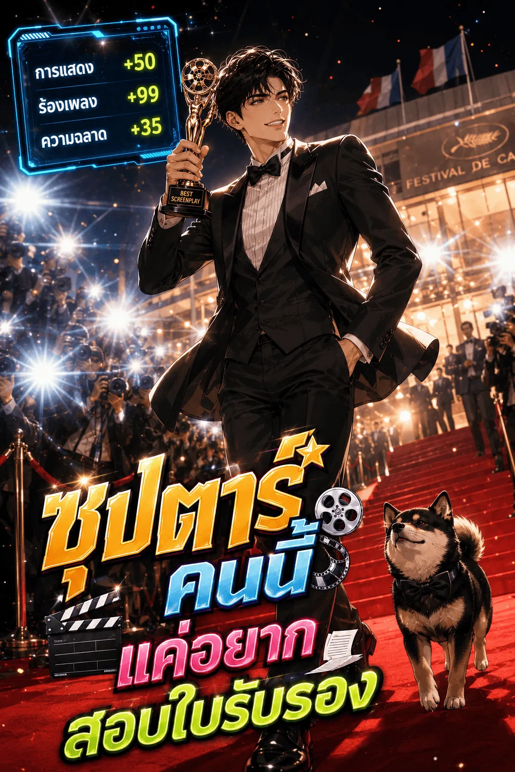 ปก ซุปตาร์คนนี้แค่อยากสอบใบรับรอง