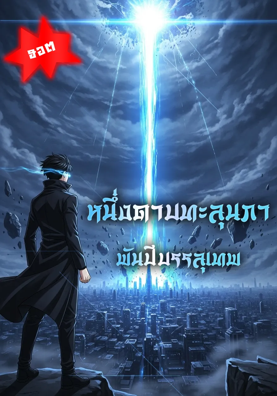 ปก หนึ่งดาบทะลุนภา พันปีบรรลุเทพ