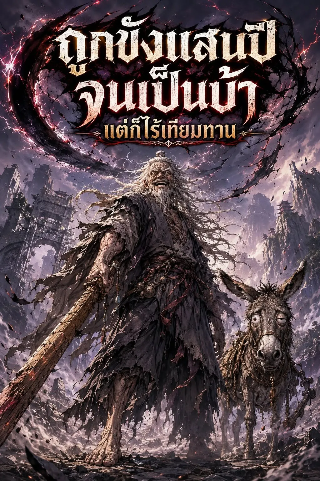ปก ถูกขังแสนปีจนเป็นบ้า แต่ก็ไร้เทียมทาน
