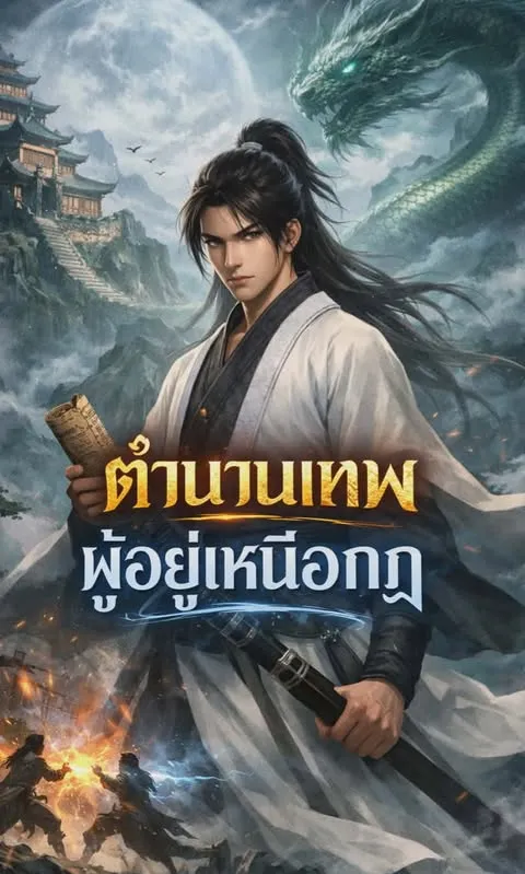 ปก ตํานานเทพผู้อยู่เหนือกฏ