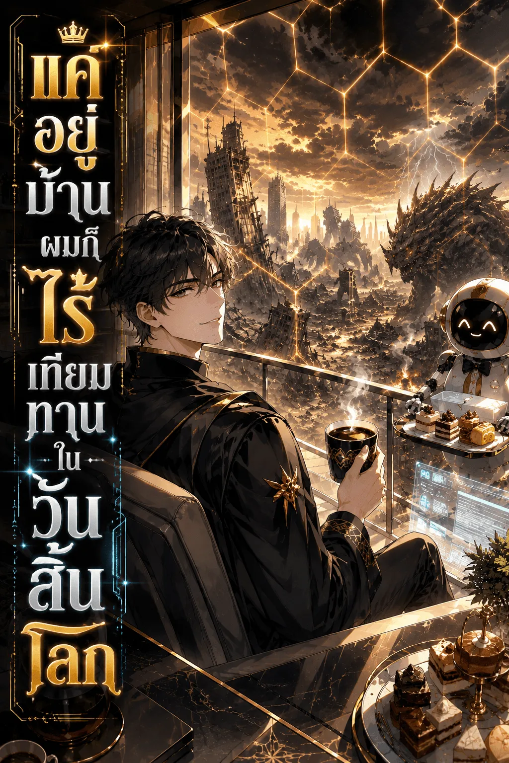 ปก แค่อยู่บ้านผมก็ไร้เทียมทานในวันสิ้นโลก
