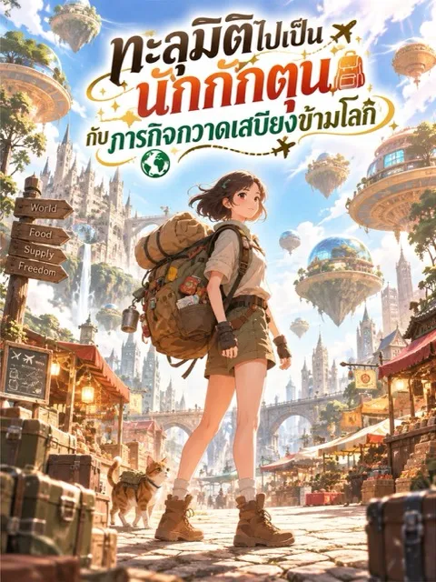 ปก (จบแล้ว) ทะลุมิติไปเป็นนักกักตุน กับภารกิจกวาดเสบียงข้ามโลก