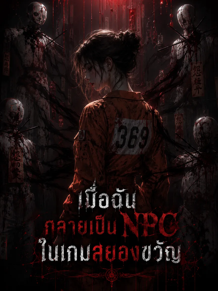 ปก เมื่อฉันกลายเป็น NPC ในเกมสยองขวัญ