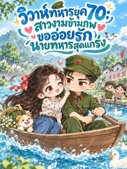 ปก (จบแล้ว) วิวาห์ทหารยุค 70: สาวงามข้ามภพขออ่อยรักนายทหารสุดแกร่ง
