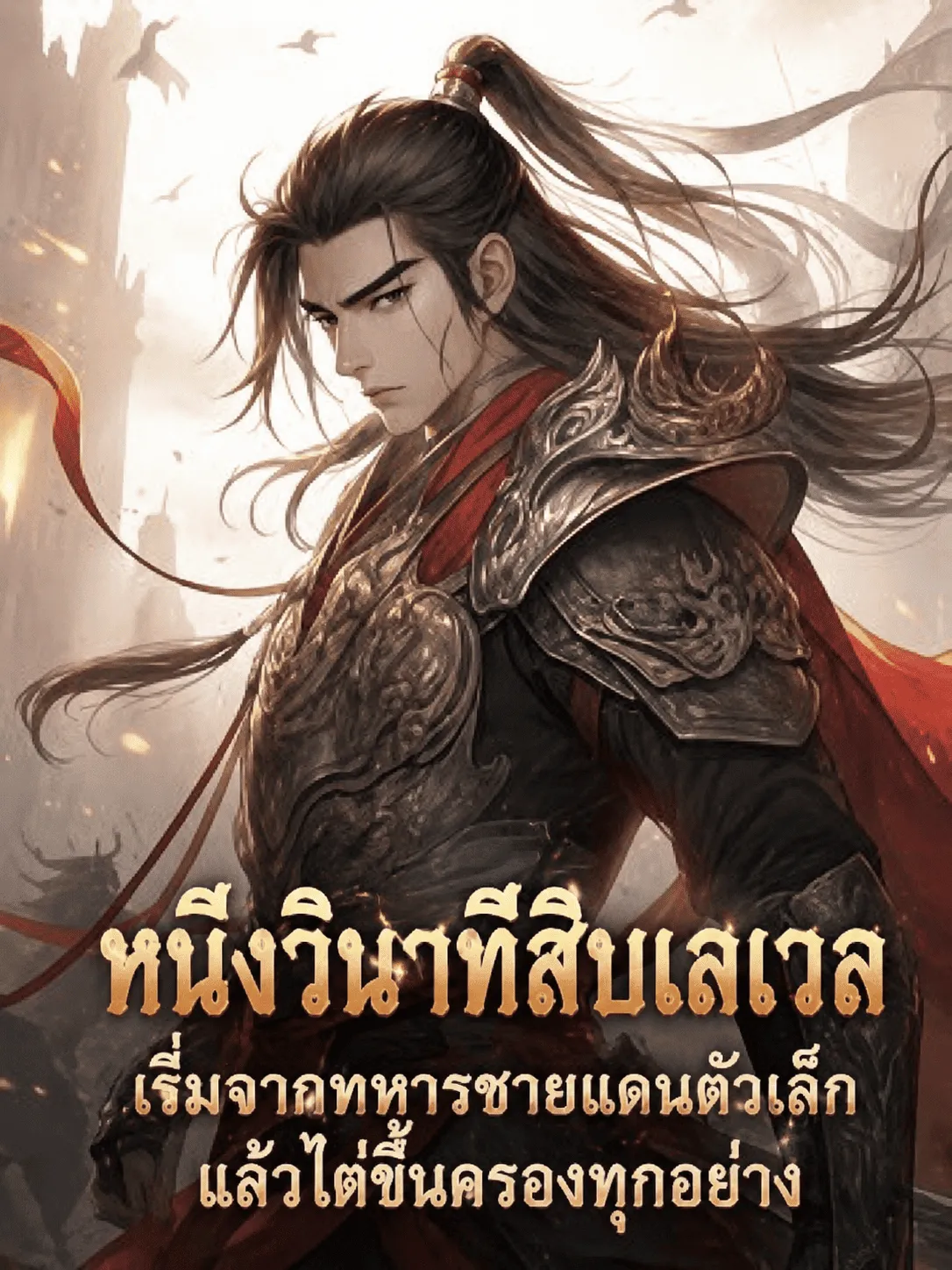 ปก หนึ่งวินาทีสิบเลเวลเริ่มจากทหารชายแดนตัวเล็กแล้วไต่ขึ้นครองทุกอย่าง