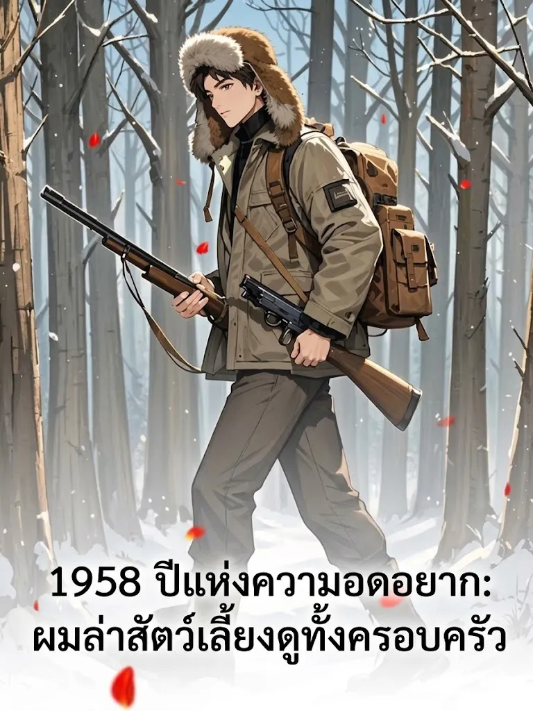 ปก (ลดราคา) !!!"1958 ปีแห่งความอดอยาก: ผมล่าสัตว์เลี้ยงดูทั้งครอบครัว"