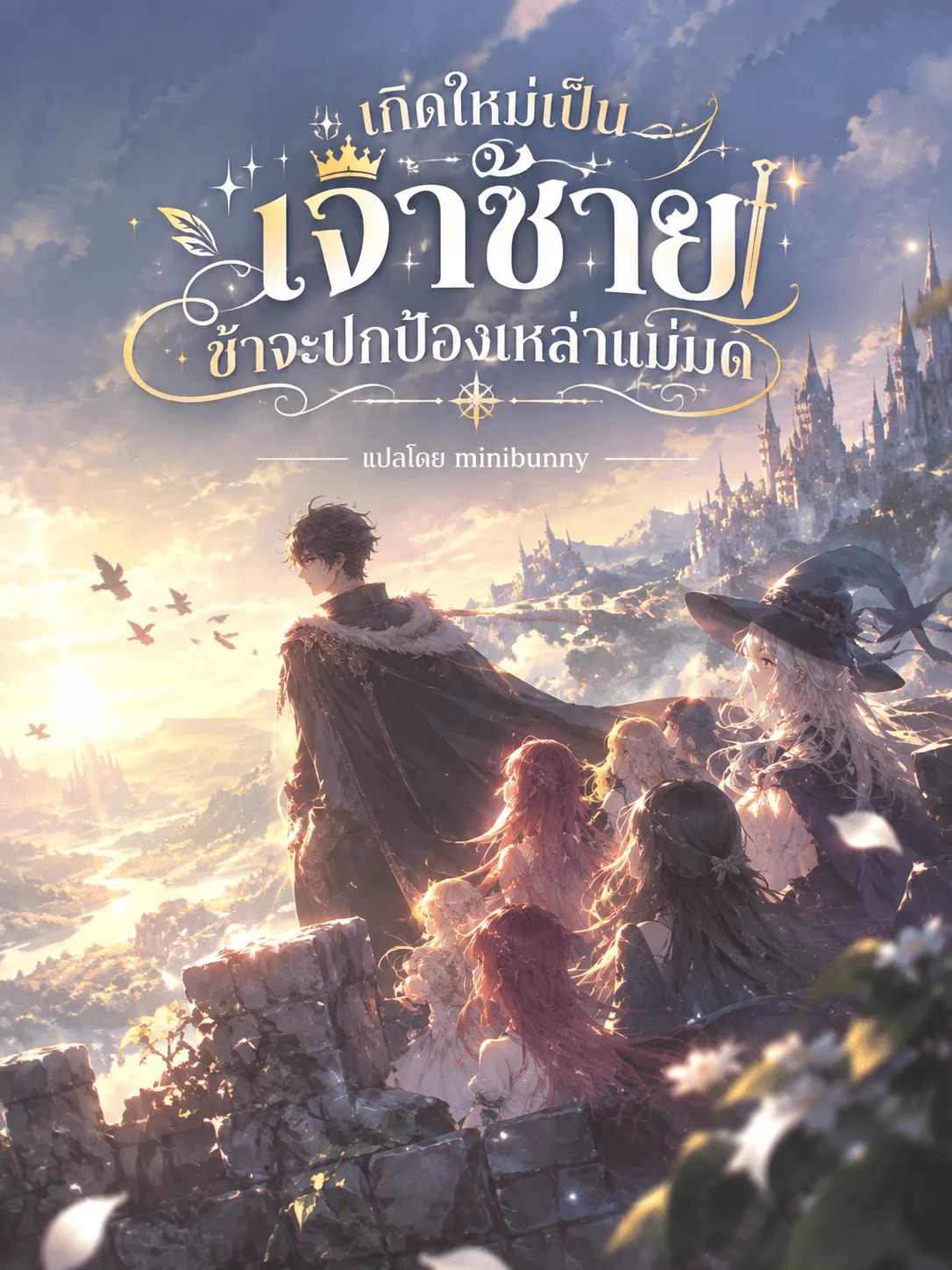 ปก เกิดใหม่เป็นเจ้าชาย ข้าจะปกป้องเหล่าแม่มด