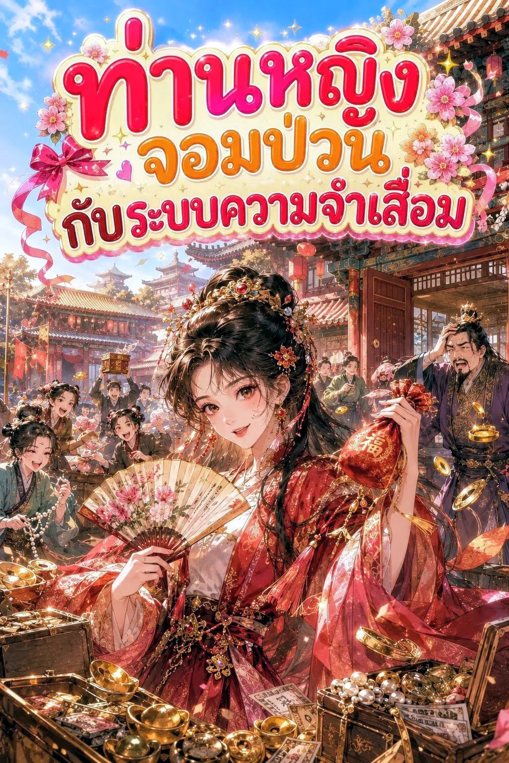ปก ท่านหญิงจอมป่วนกับระบบความจําเสื่อม