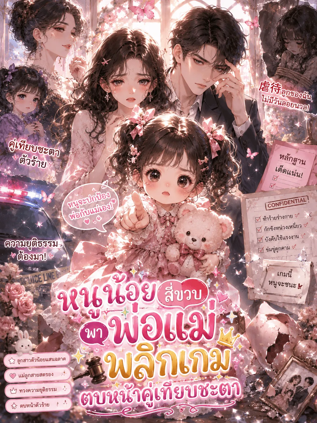 ปก หนูน้อยสี่ขวบพาพ่อแม่พลิกเกม ตบหน้าคู่เทียบชะตา