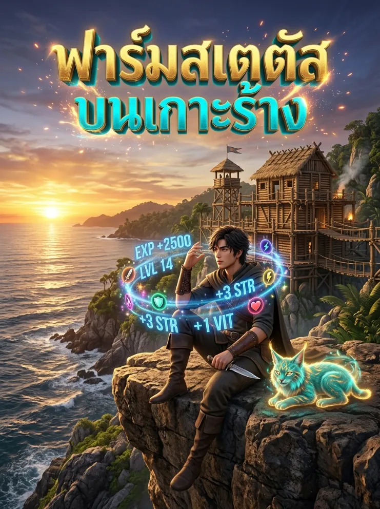 ปก ฟาร์มสเตตัสบนเกาะร้าง