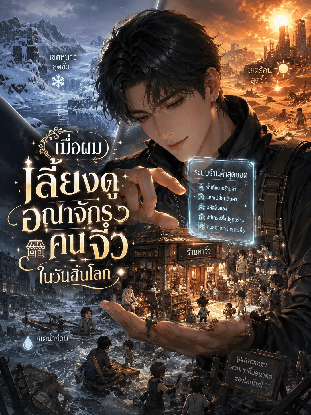 ปก [จบแล้ว] เมื่อผมเลี้ยงดูอาณาจักรคนจิ๋วในวันสิ้นโลก