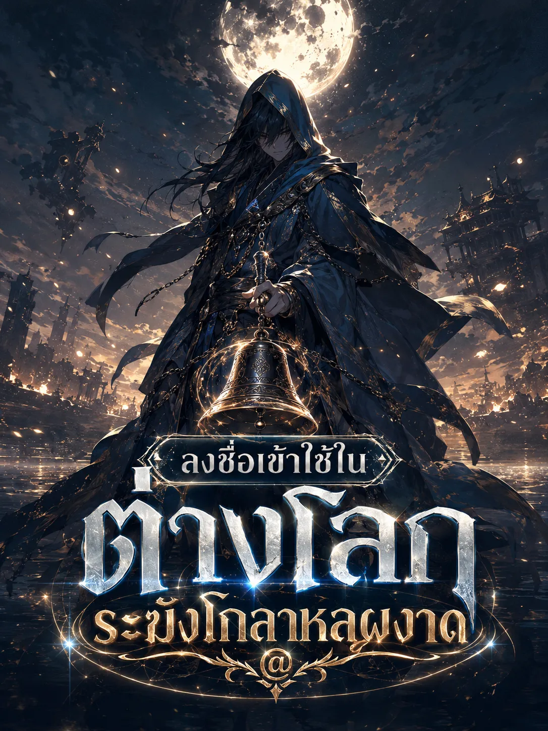 ปก ลงชื่อเข้าใช้ในต่างโลก ระฆังโกลาหลผงาด