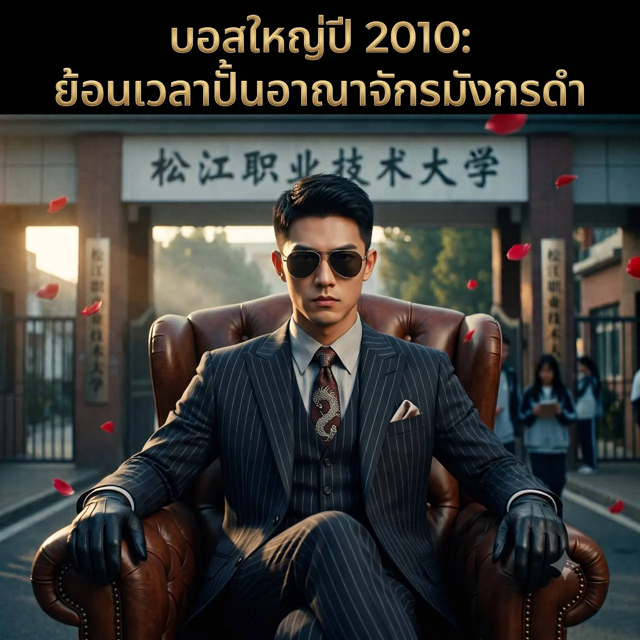 ปก บอสใหญ่ปี 2010:ย้อนเวลาปั้นอาณาจักรมังกรดํา