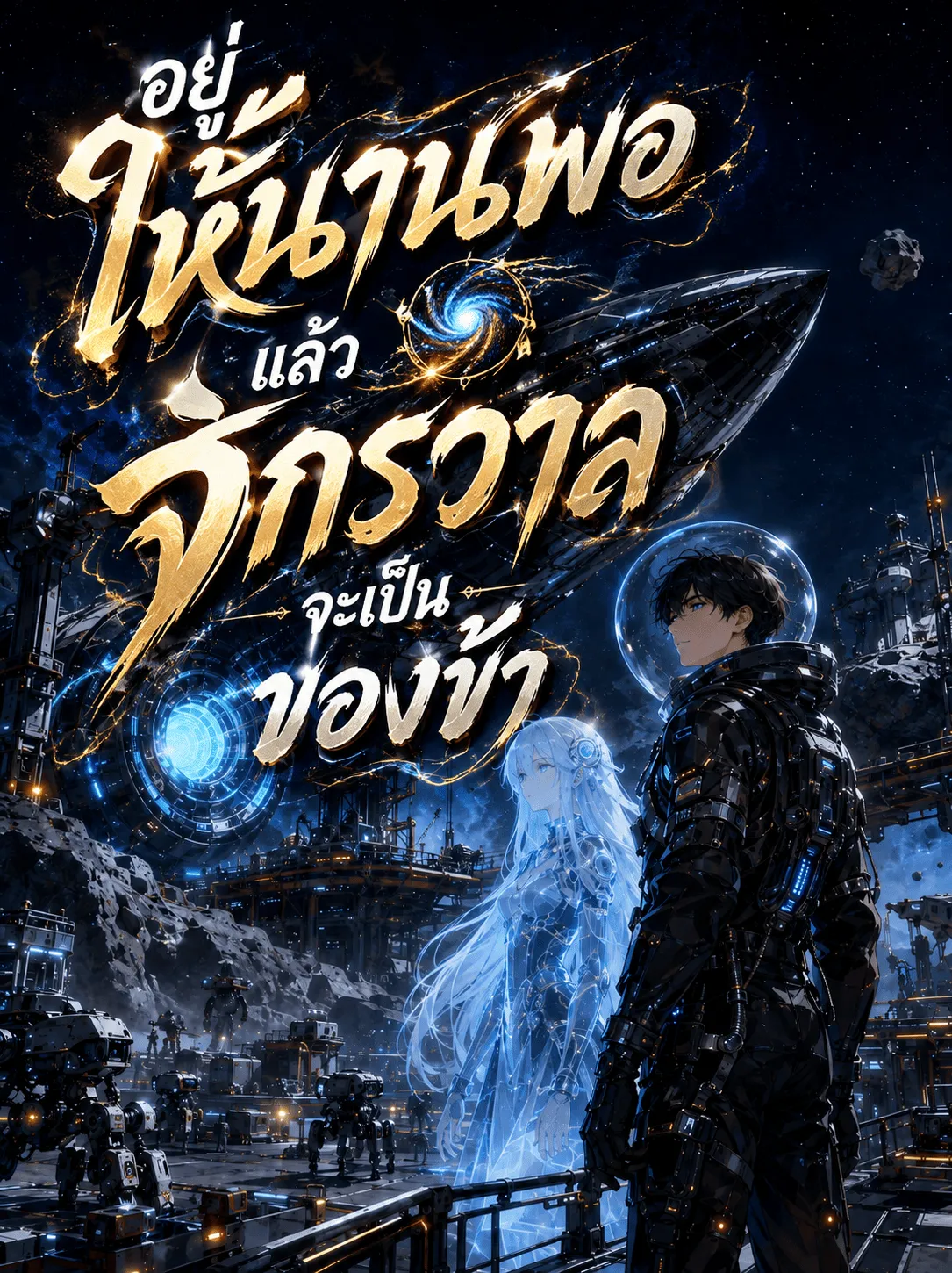 ปก อยู่ให้นานพอ แล้วจักรวาลจะเป็นของข้า