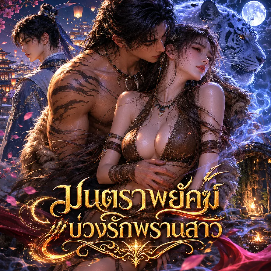 ปก มนตราพยัคฆ์ บ่วงรักพรานสาว