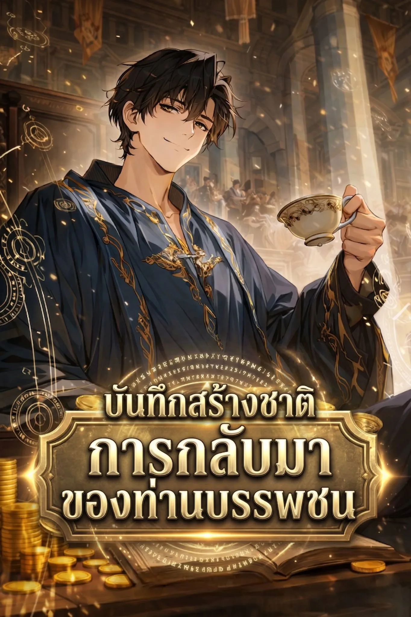 ปก บันทึกสร้างชาติ การกลับมาของท่านบรรพชน