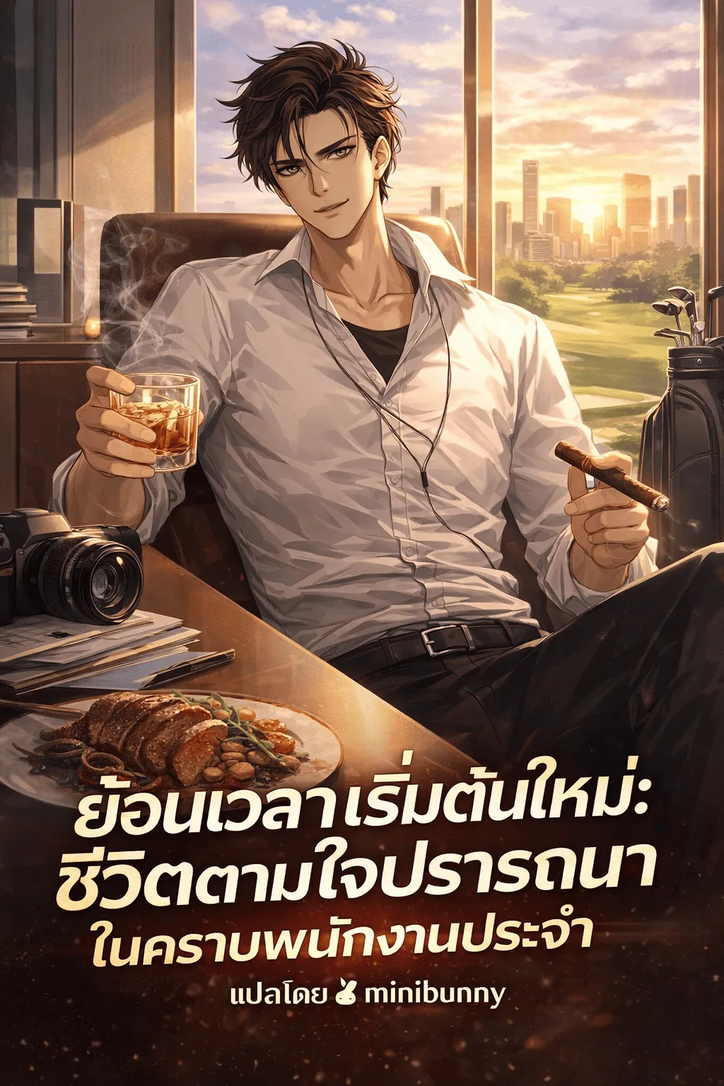 ปก ย้อนเวลาเริ่มต้นใหม่ ชีวิตตามใจปรารถนา ในคราบพนักงานประจํา