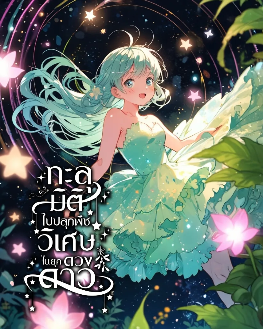 ปก ทะลุมิติไปปลูกพืชวิเศษในยุคดวงดาว