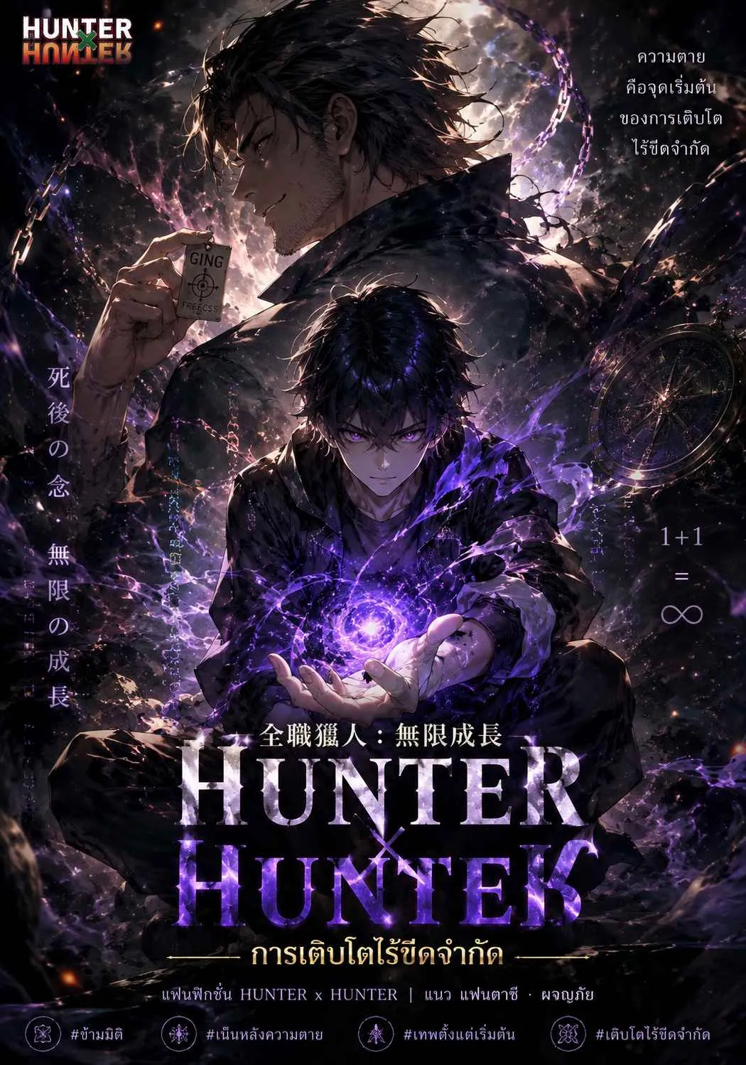 ปก Hunter x Hunter : การเติบโตไร้ขีดจํากัด